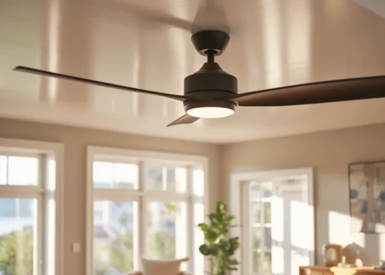 Remplacer un plafonnier par un ventilateur-plafonnier : câblage et fixation pas à pas