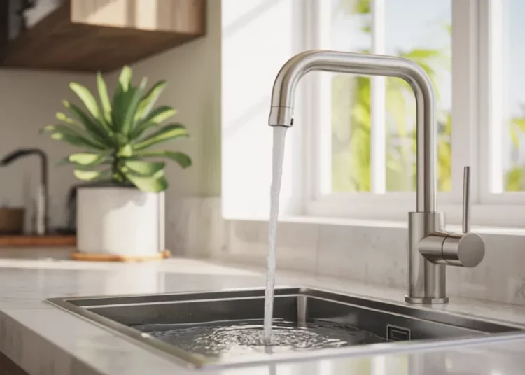 Robinet de cuisine qui perd en pression l’été : 5 causes à vérifier en 20 minutes