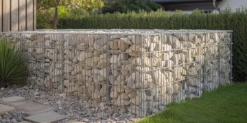 Construire une clôture en gabions : fondations, montage et remplissage pas à pas