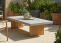 Fabriquer une table basse de jardin en béton et bois : guide pas à pas pour une terrasse résistante aux UV
