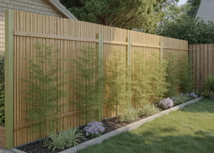 Installer un brise-vue en bambou sur une clôture : fixation et durabilité