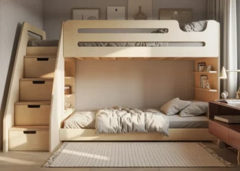 Meuble évolutif enfant : fabriquer un lit-bureau en contreplaqué qui grandit avec lui