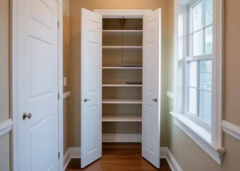 Placard à balais sur mesure dans un recoin de couloir : comment optimiser chaque centimètre
