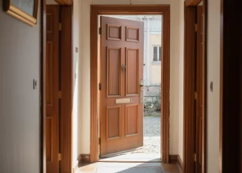 Porte intérieure qui bâille : diagnostic et réglages des charnières au rattrapage du cadre