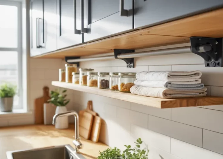 Rail de cuisine coulissant sous meuble haut : comment l’installer facilement