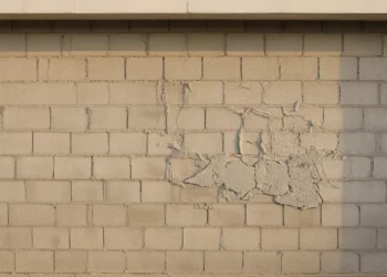 Refaire l’enduit de façade au mortier bâtard sur un mur de parpaing : technique pas à pas