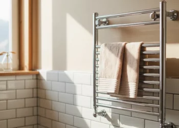 Remplacer un radiateur de salle de bain par un sèche-serviettes électrique : guide de pose complet