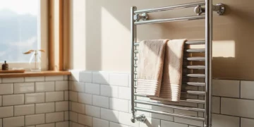 Remplacer un radiateur de salle de bain par un sèche-serviettes électrique : guide de pose complet