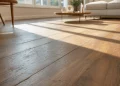 Réparer un parquet massif éraflé après l’été : ponçage localisé et rattrapage de teinte