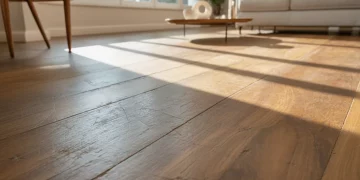 Réparer un parquet massif éraflé après l’été : ponçage localisé et rattrapage de teinte