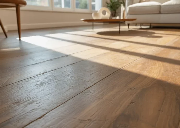 Réparer un parquet massif éraflé après l’été : ponçage localisé et rattrapage de teinte