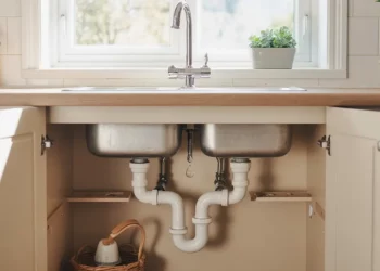 Réparer une fuite sous évier : diagnostic et remplacement des raccords