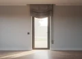 Installer un sas d’entrée thermique : rideau isolant et joint de bas de porte