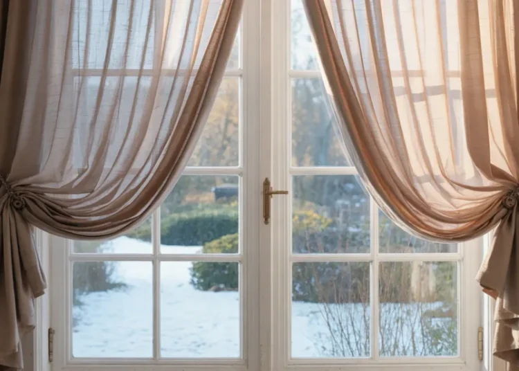 Rideaux thermiques sur mesure : isoler ses portes-fenêtres avant l’hiver
