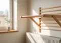 Construire un sèche-linge à air chaud passif en bois pour buanderie