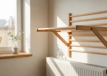 Construire un sèche-linge à air chaud passif en bois pour buanderie