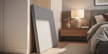 Fabriquer un panneau d’isolation phonique pour porte de chambre ou de bureau en une journée