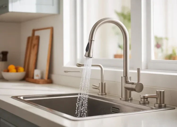 Installer un robinet de cuisine avec douchette extractible : guide complet en 1 heure
