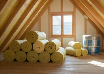 Isoler le plancher de combles habitables avec de la laine de verre en rouleau : technique complète