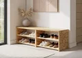 Meuble chaussures avec banc intégré en OSB : fabriquer le vôtre pour moins de 45 €