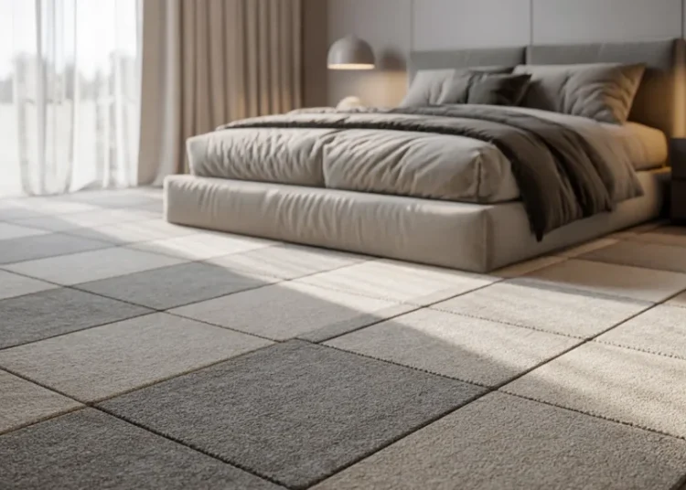 Poser une moquette en dalles clipsables dans une chambre : guide complet en 3 heures