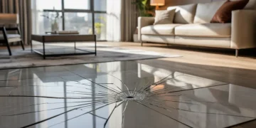 Réparer un carrelage de sol fissuré sans tout refaire : injection résine et remplacement ciblé
