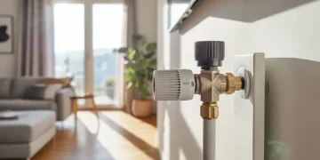 Robinet de radiateur à équerre qui cogne : 5 causes et comment y remédier